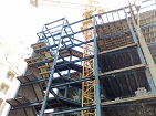 steel building , ساختمان اسکلت فلزی